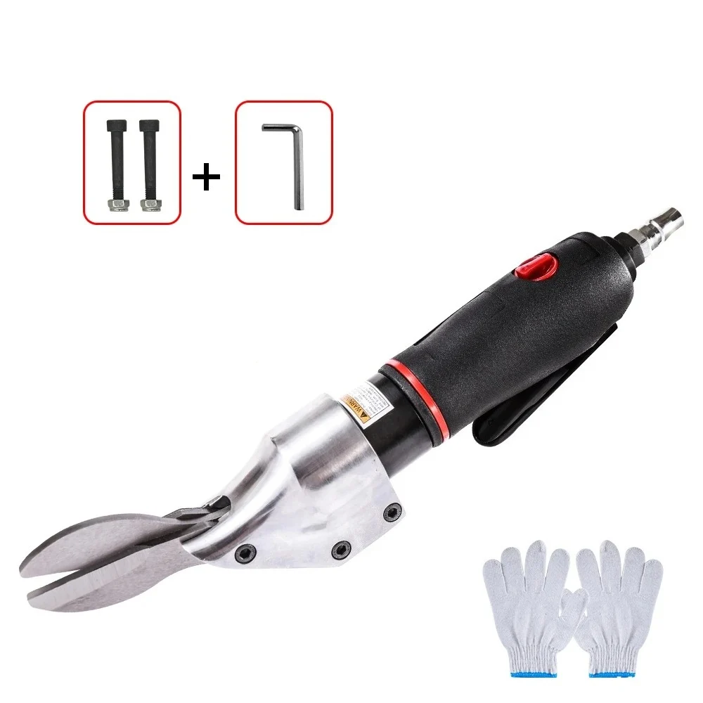 

Industrial Pneumatic Scissors Shearing Screen Iron Sheet Aluminum Copper Sheet Diamond Mesh Cutting Tool 2500RPM