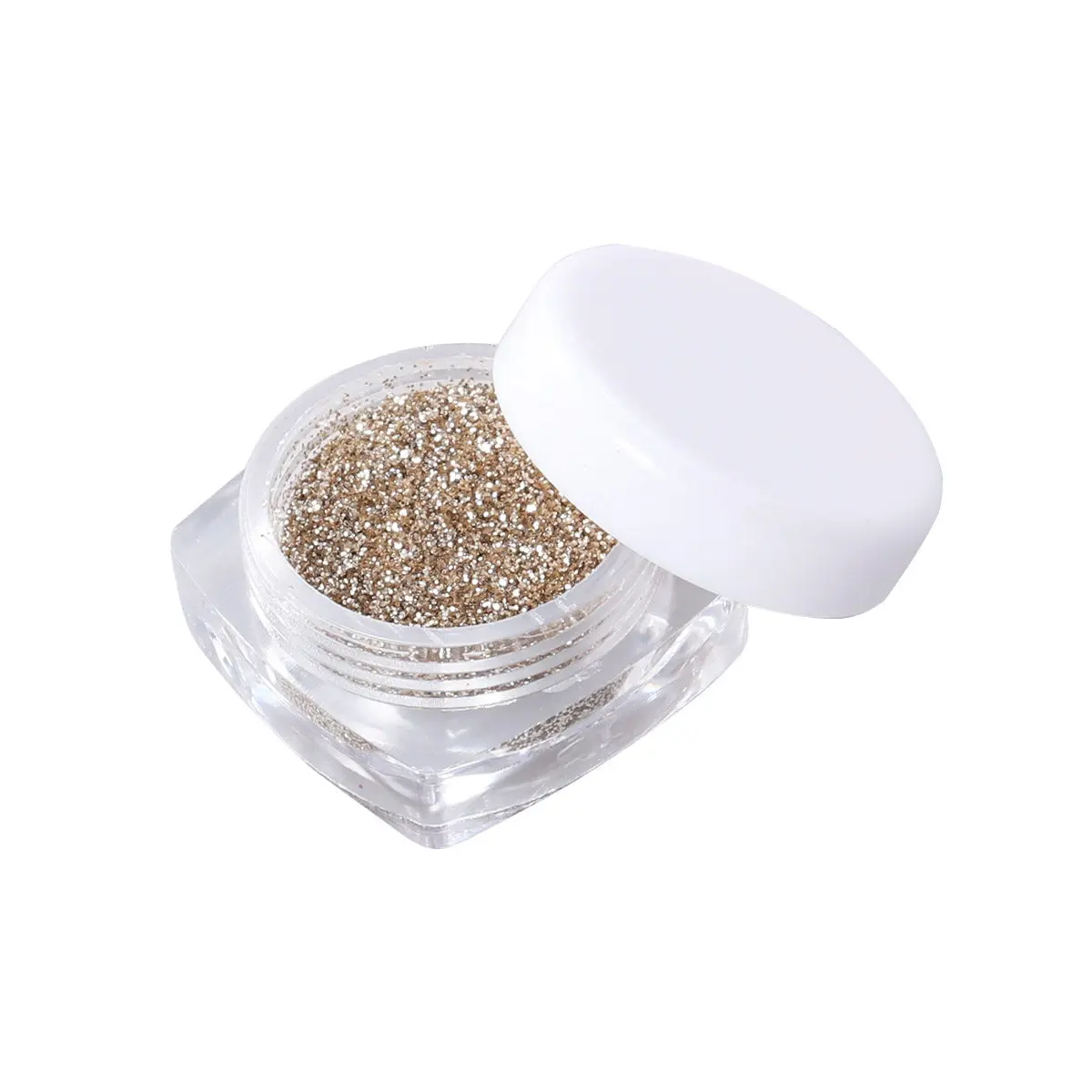 2Pcs Premium Loose Glitter Eyeshadow Pigments Set Silky Shimmer All Day Long Wear Lightweight Universal Skin Tone Compatibility