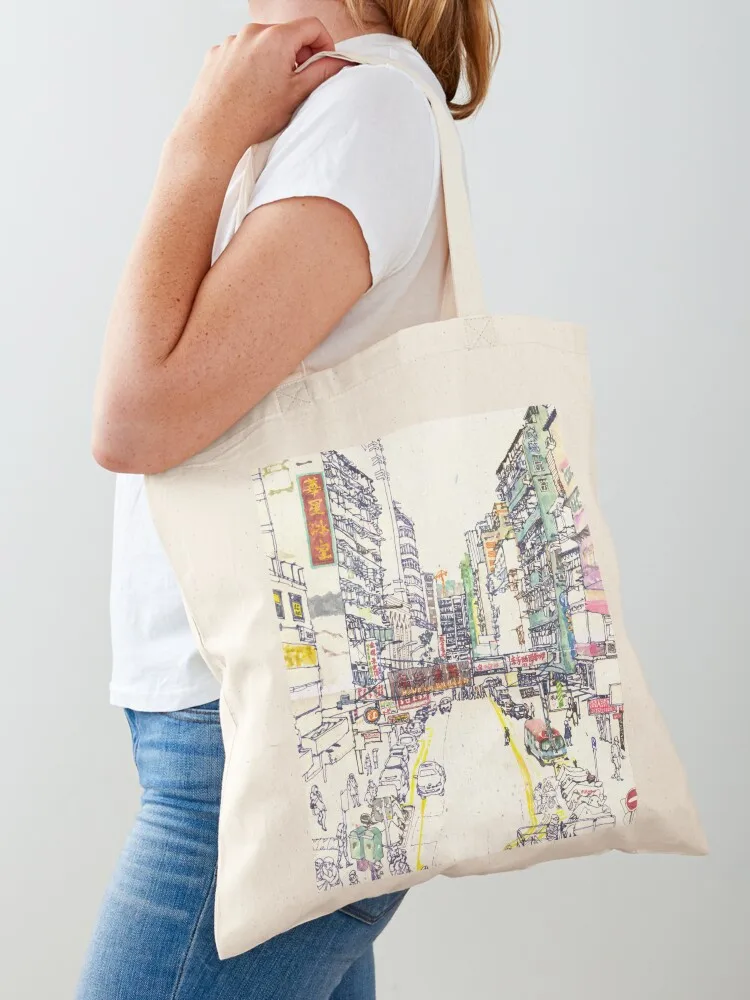 

Mong Kok Tote Bag the tote bag Women's bags Canvas bag for women Canvas stote