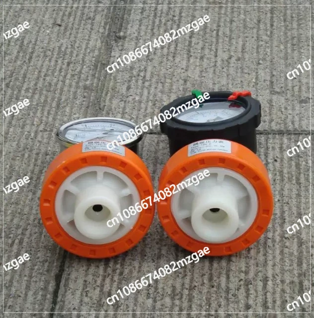 Acid and Alkali Resistant UPVC Plastic Diaphragm Pressure Gauge, for Corrosive Media Measurement in Industrial
