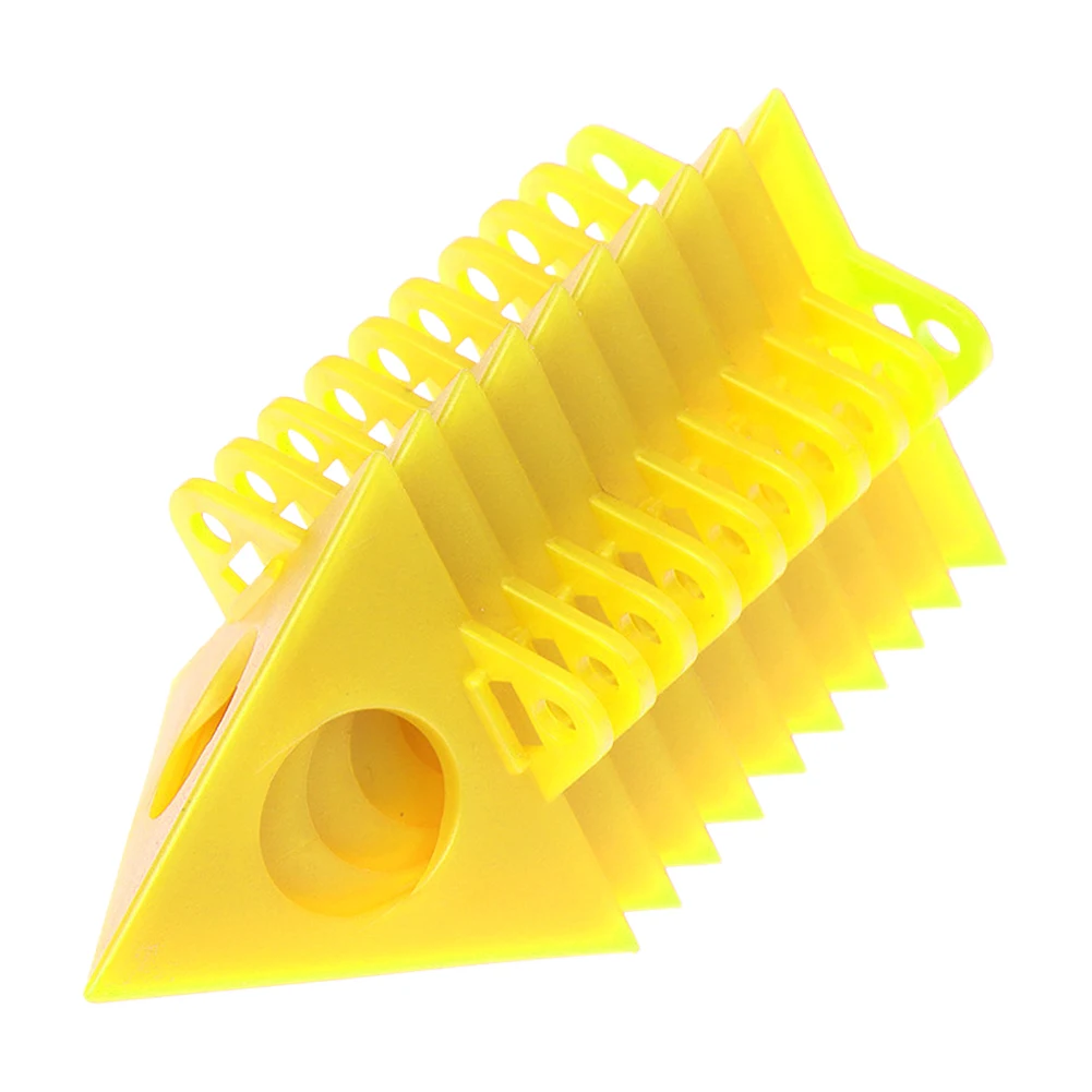 ขาตั้งทรงปิรามิด/สามเหลี่ยม 10/20 ชิ้น อุปกรณ์ทาสี แผ่นรองทาสีรูปสามเหลี่ยม สำหรับงานไม้ อุปกรณ์ช่างไม้ ชุดอุปกรณ์แผ่นรองทาสี