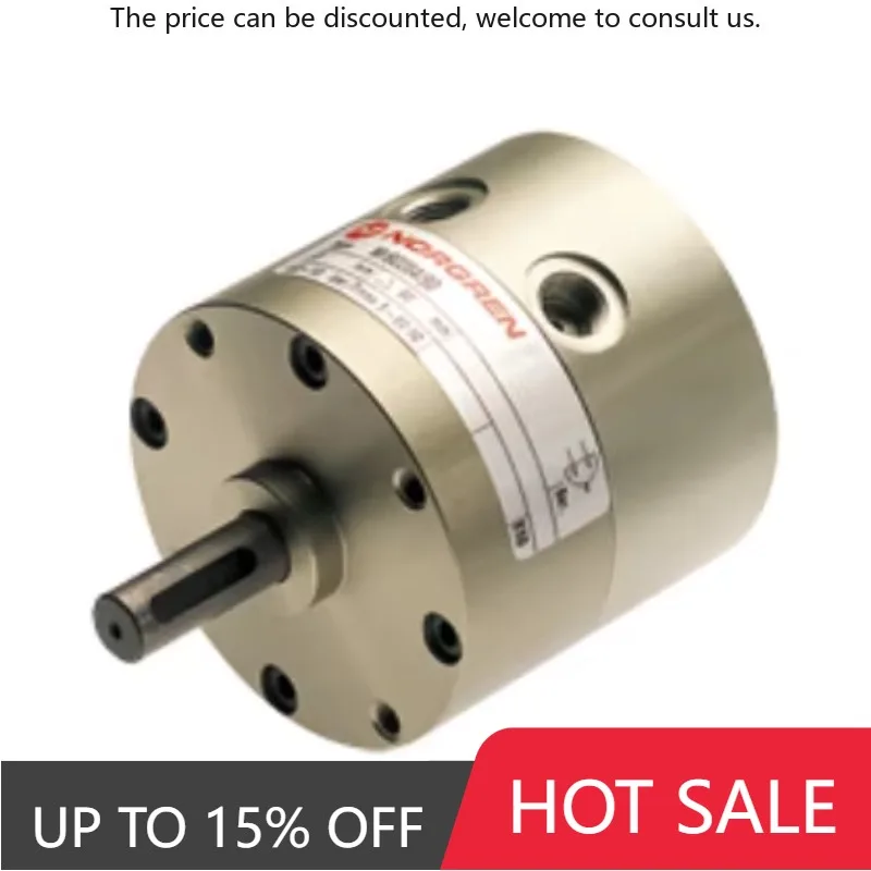 

Rotary Actuators Rotary Vane Double Acting Actuator, Fixed Angle, 2.1 Nm Torque, 90° Rotation