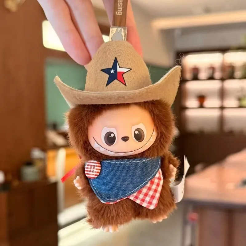 4.0 The Monsters Pin Love Series For Labubu Doll Workwear Fast Food French Fries Cosplay Clothes Fashion Coffee Ropa Clothing