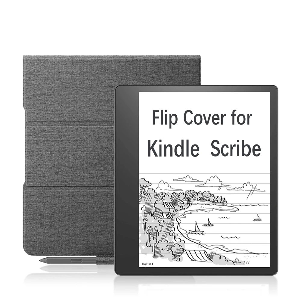 Cienka osłona z adsorpcją do Kindle Scribe 2. generacji, etui do Amazon Kindle Scribe 2024 2022 10.2 cala, inteligentne etui. — zdjęcie produktu 4