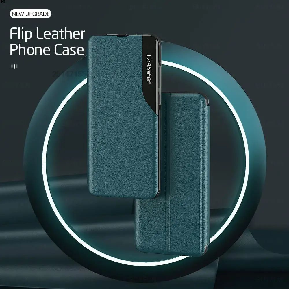 Honor10 10Lite HRY-LX1 View Window Smart Flip Case For Huawei Honor 10 Lite Cover Luxury Original Magnetic Leather Phone Fundas