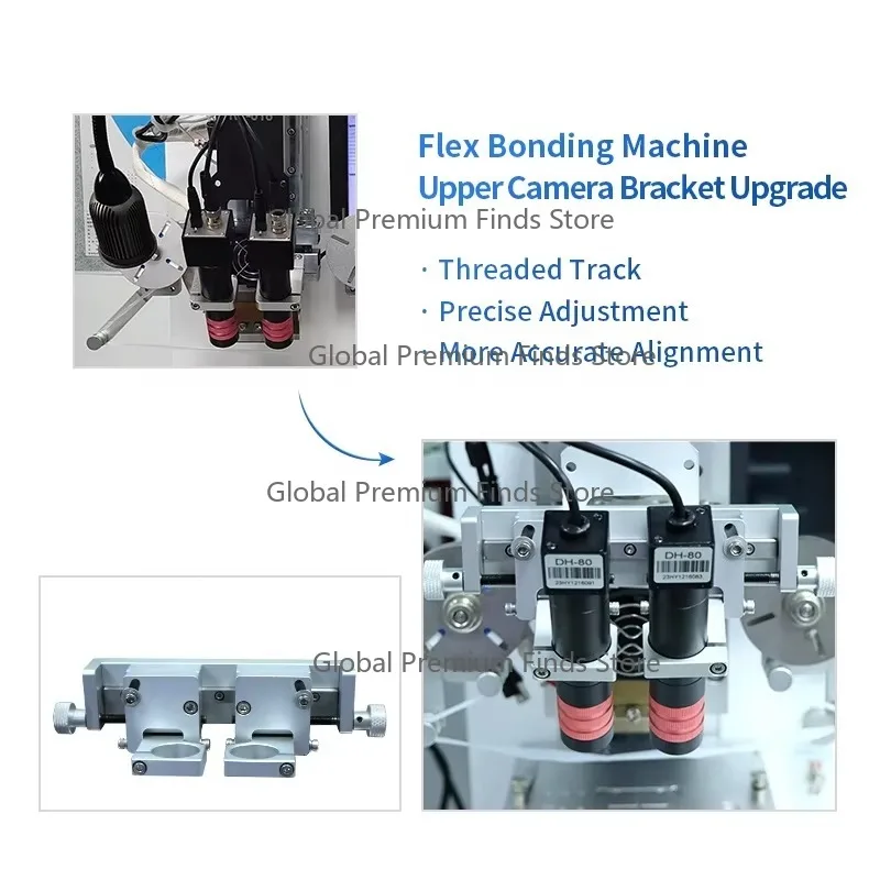 

New PLC Bearing Cell Phone LCD Flex Cable Repair & Bonding Machine