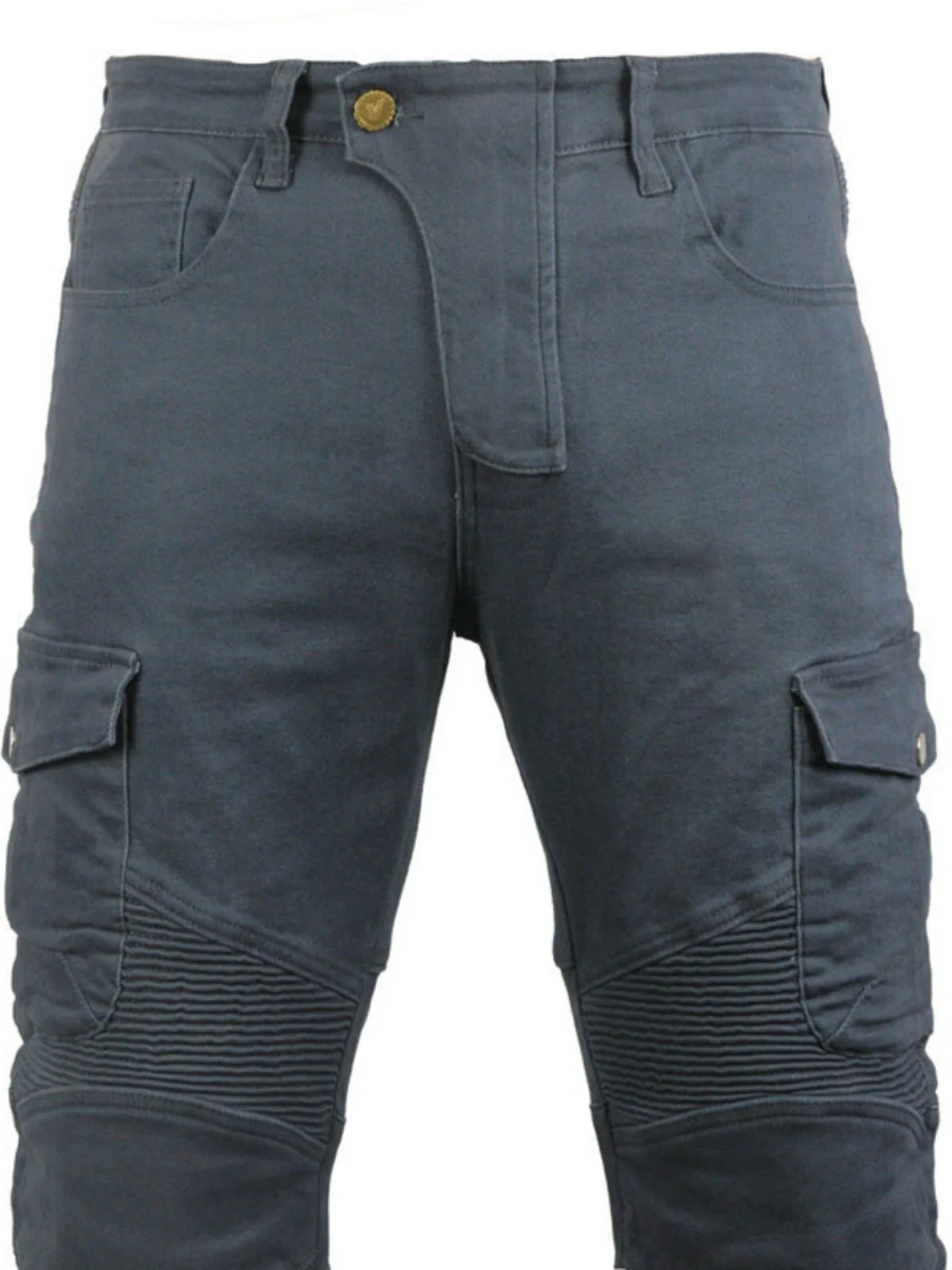 Volero Jeans da motociclista casual Protezione da pendolarismo Pantaloni da moto anticaduta Uomo Ey Four Seasons Universal