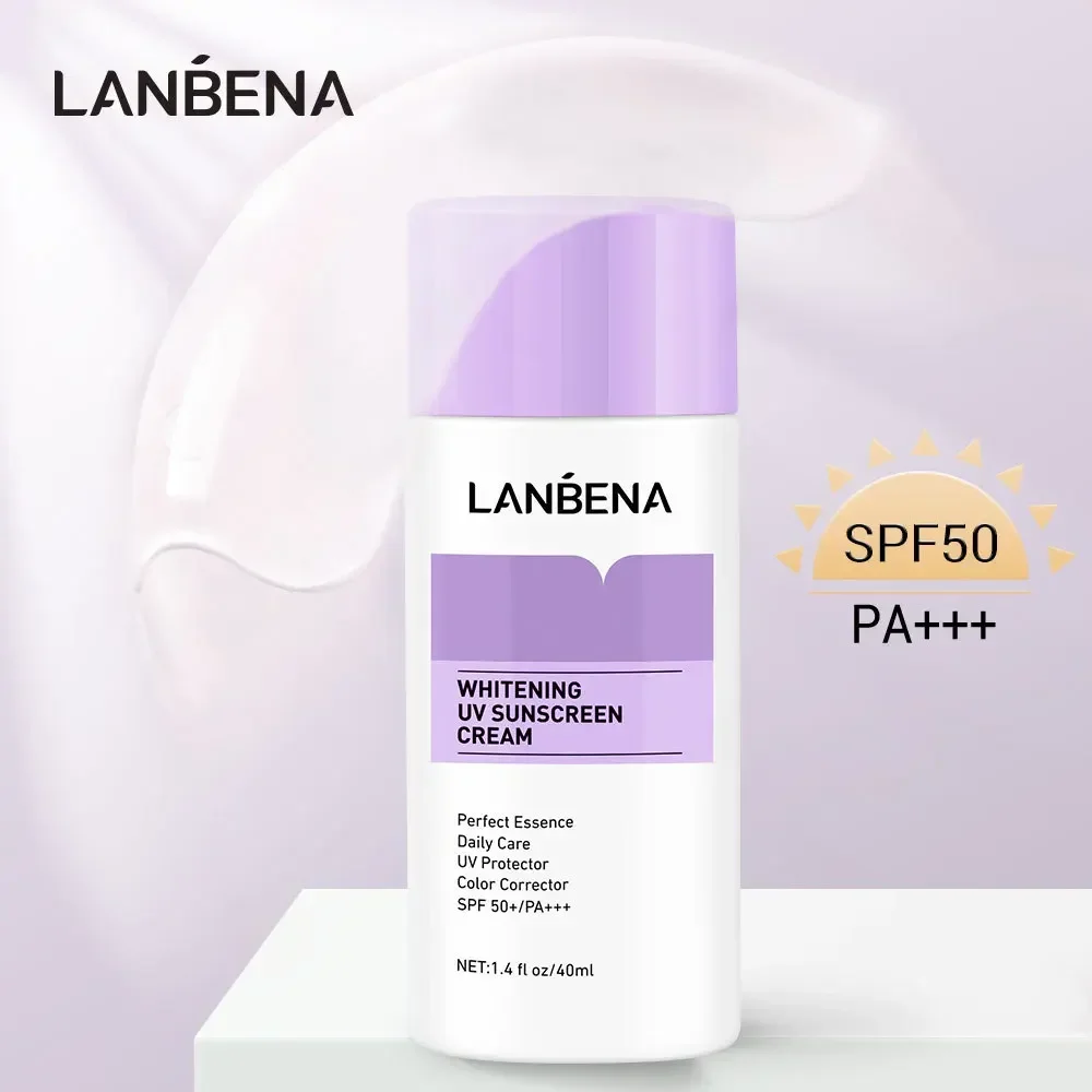 

Lambena УФ Солнцезащитный отбеливающий солнцезащитный крем SPF50 + PA ++ освежающий солнцезащитный крем