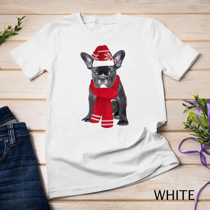 French Bulldog Frenchie Bully Christmas Dog Ugly Christmas Unisex T shirt