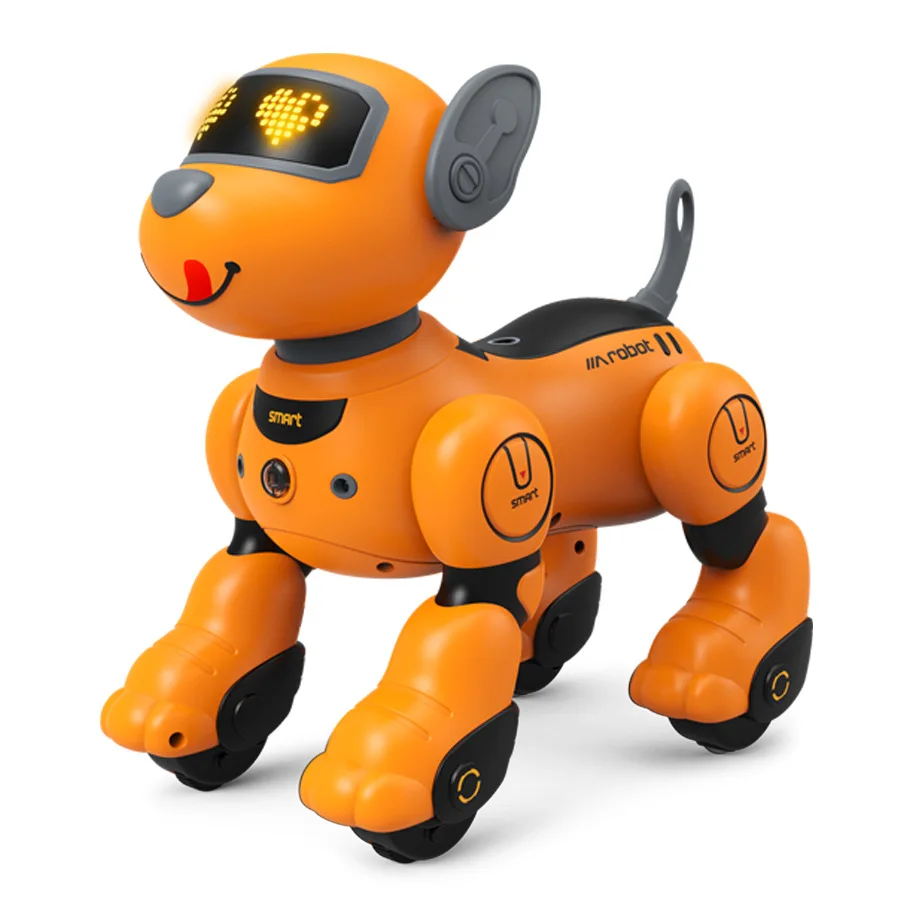 

Intelligent remote control robot dog induction follows voice control toy dog children touch interactive electronic pet