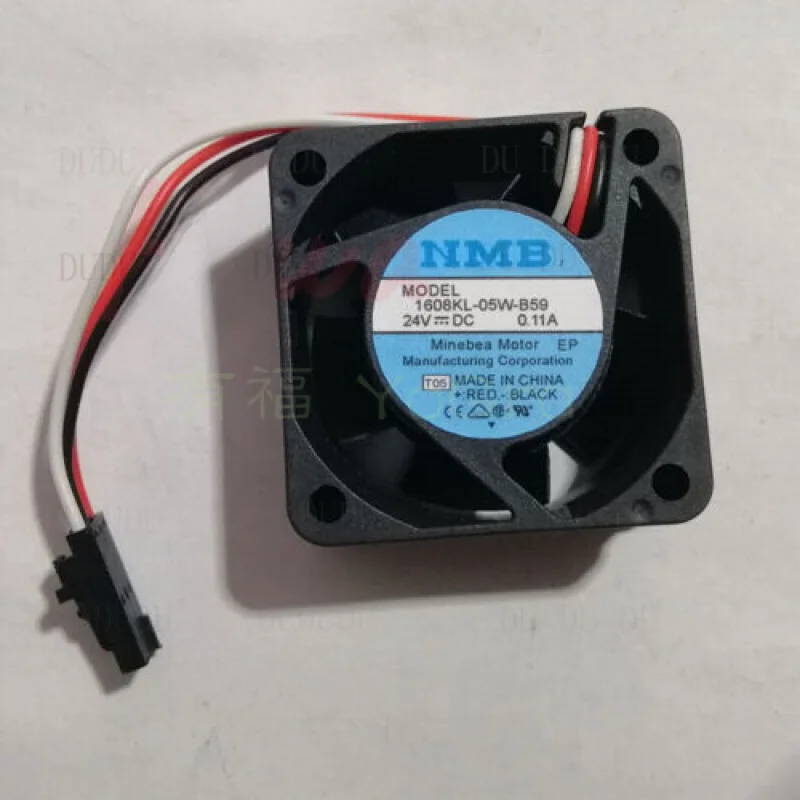 D for  NMB 1608KL-05W-B59 fan 24V 0.11A 40*40*20mm 3pin