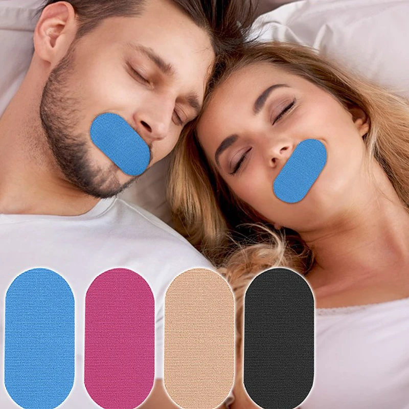 10Pcs Anti-Snoring Stickers Adult Children Preventing Mouth Breathing At Night Mouth Correction Sticker Tape