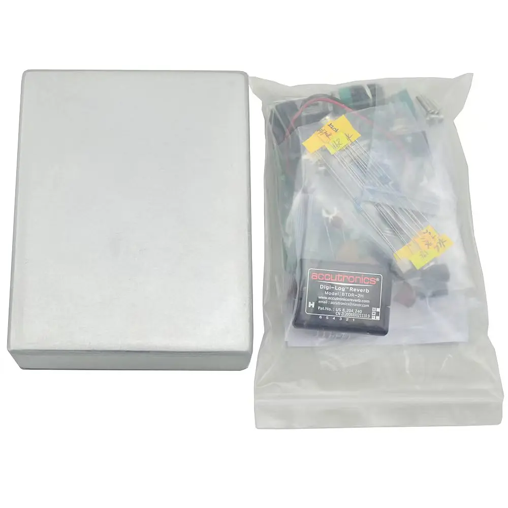DIY Digital Reverb/Distortion/Delay Effect Pedal kit and With1590BB True Bypass