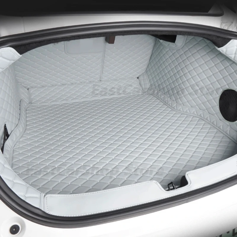 

For Leapmotor C01 2022 2023 2024 Car Trunk Mats PU Leather Durable Cargo Liner Boot Carpets Rear Interior Accessories Cover