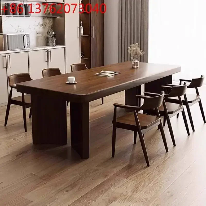Designer Italian Dining Table Decorations Center Lounges Conference Dining Table Wood Nordic Tavolino Da Salotto Furniture Home
