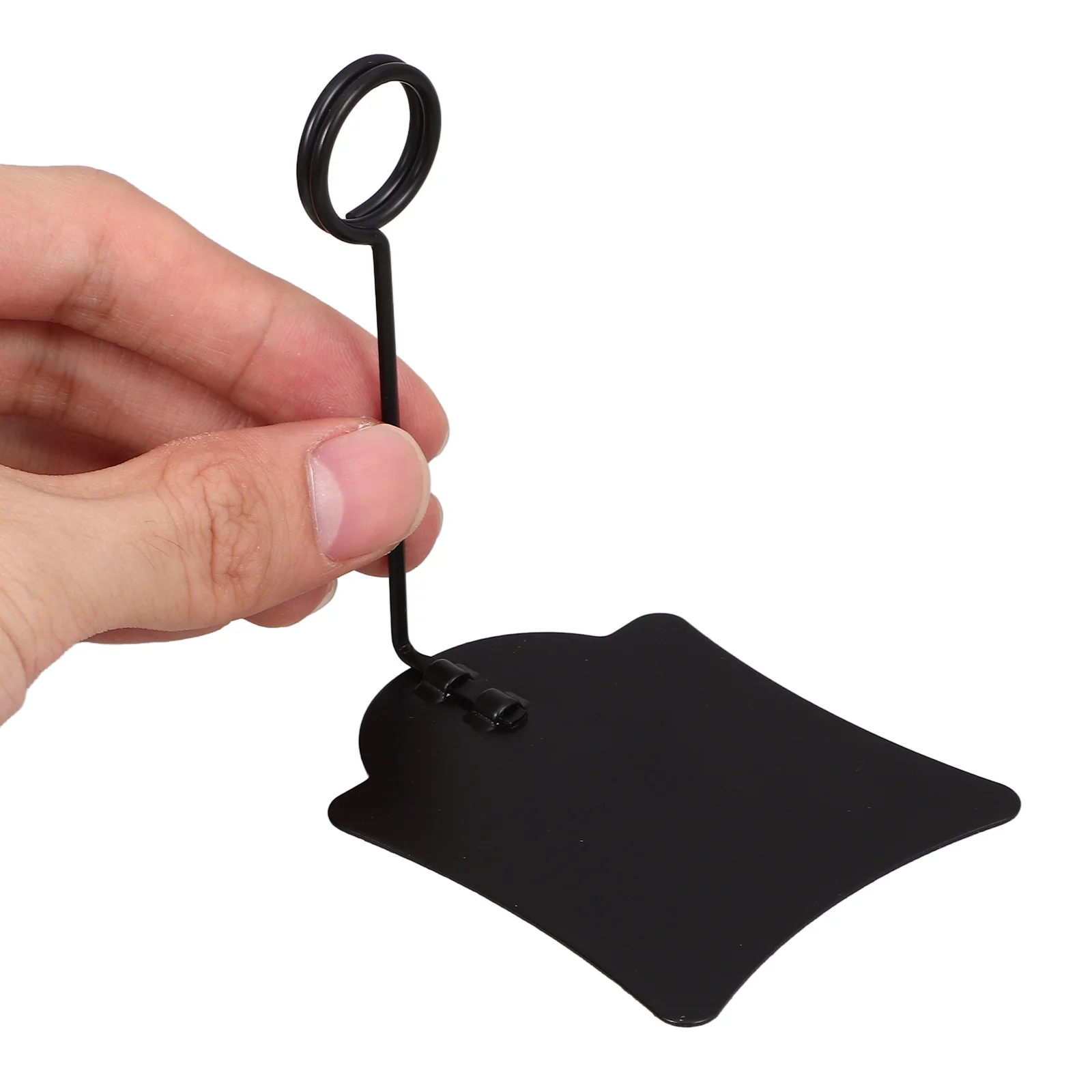 4 個の値札ホルダー鉄製テーブルスタンド組み立て不要小売サインクリップラベルディスプレイホルダーショップ結婚式宴会用