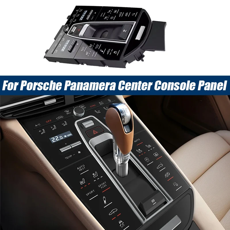 LCD Center Console Gear Shift Panel Touch Control For Porsche Panamera 2010 2011 2012 2013 2014 2015 2016 Accesorios Para Auto