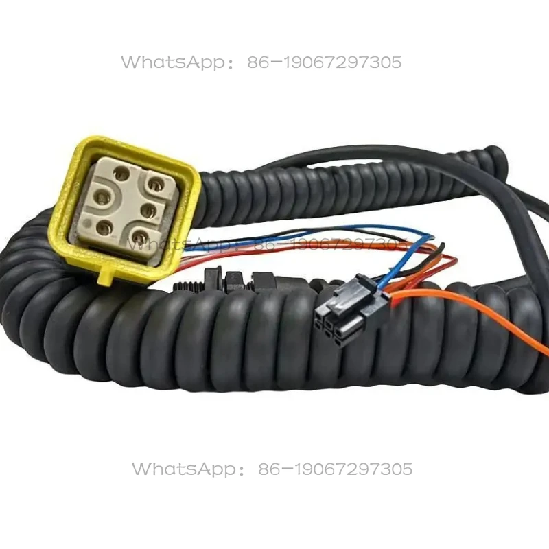 Communication scissor, spring steel wire, AC forklift use