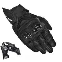 New For GPX Motorcycle Gloves Men Cowhide Moto Gloves Racing Motocross Gloves Hard Knuckle Touchscreen Glove For Dirt Bike Moto