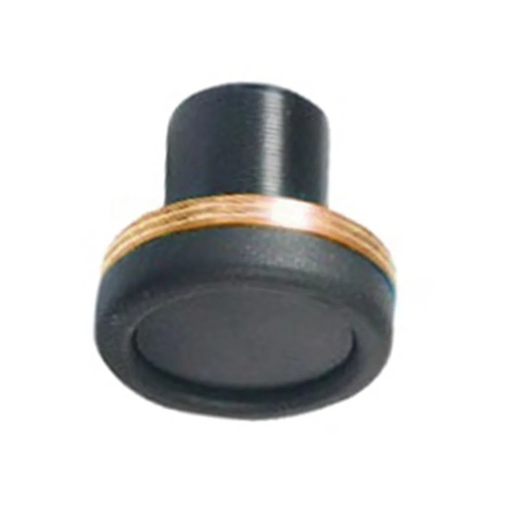 Removable Fishing Rod Tail Cap Threaded Butt Repair DIY Lure Rod Accessory for Rod Storage 27/27.5/25mm Aluminum Rubber