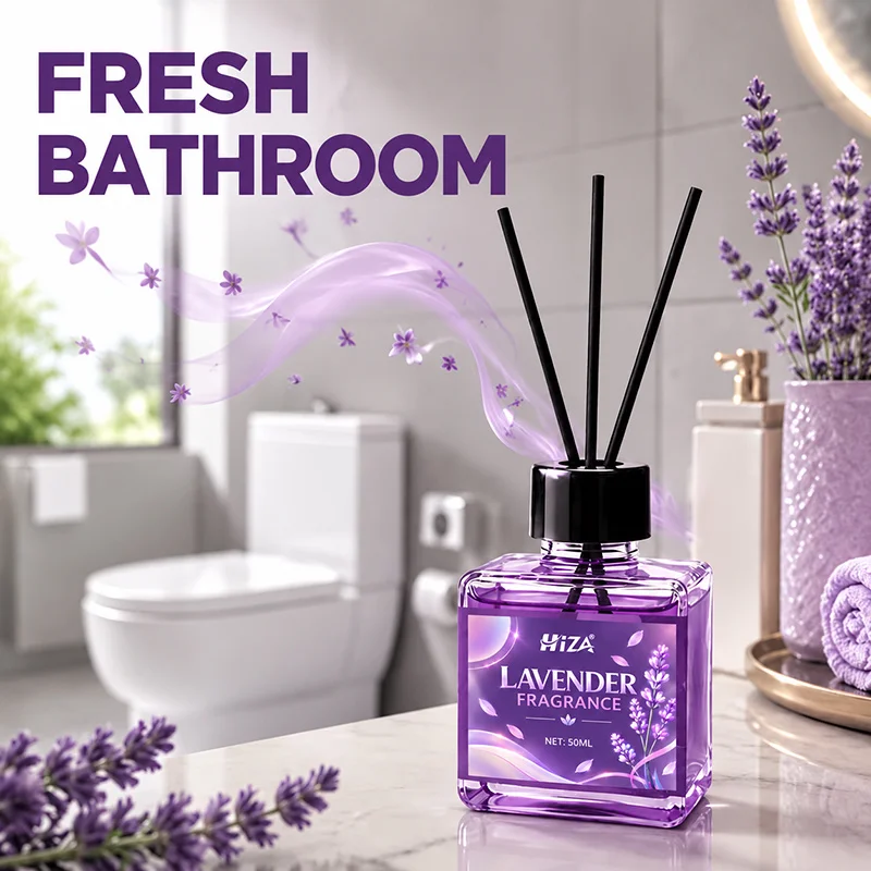 Lavender Aromatherapy Air Freshener, Sweet Calming Scent. Purifies Air,Relieves Stress.For Bedroom, Closet, Car, Bathroom & Home