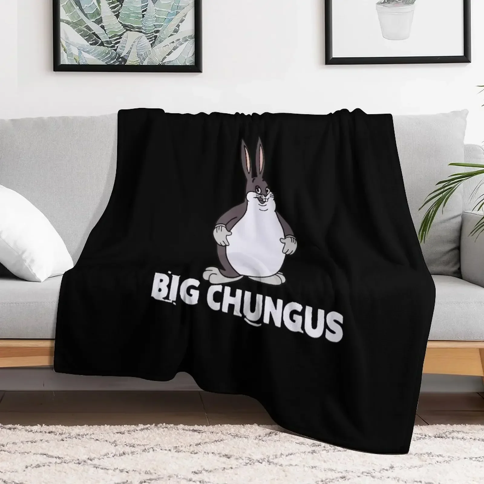 

big chungus Throw Blanket christmas decoration Comforter cosplay anime Blankets Sofas Quilt Thermals For Travel Blankets