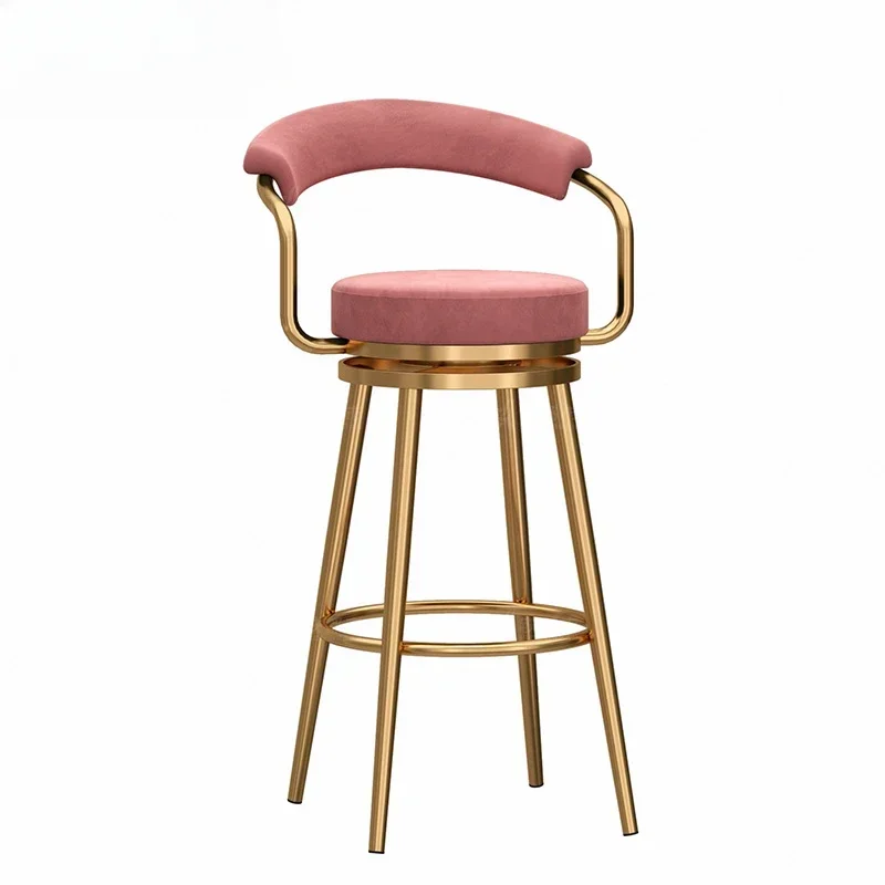 

Bar Stool Gamer Minimalist Chairs Armchair Dining Restaurant Breakfast Stools Ergonomic Cafe Furniture Nordic