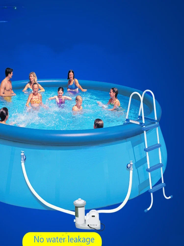 

Inflatable Pool 1-12 persons Household Adult Children's Pool Thicken Heights Family Pool big swimming pools