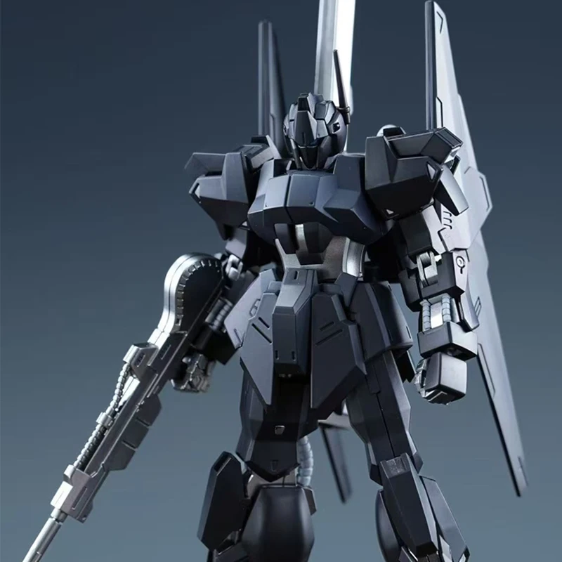 Hg 1/144 hyaku shiki folha de metal pulverização preto whitehg mech kit modelo montagem figuras ação desktop bonecas decorativas brinquedo presente