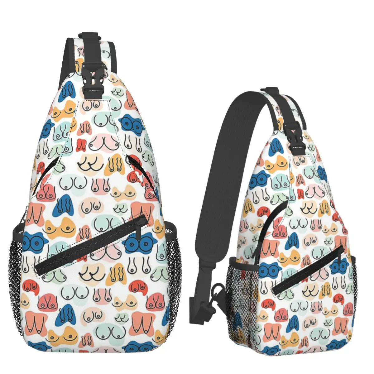 

Нагрудная сумка Boobs 1, мужской рюкзак через плечо, нагрудная сумка, дорожный походный рюкзак, сумка на плечо