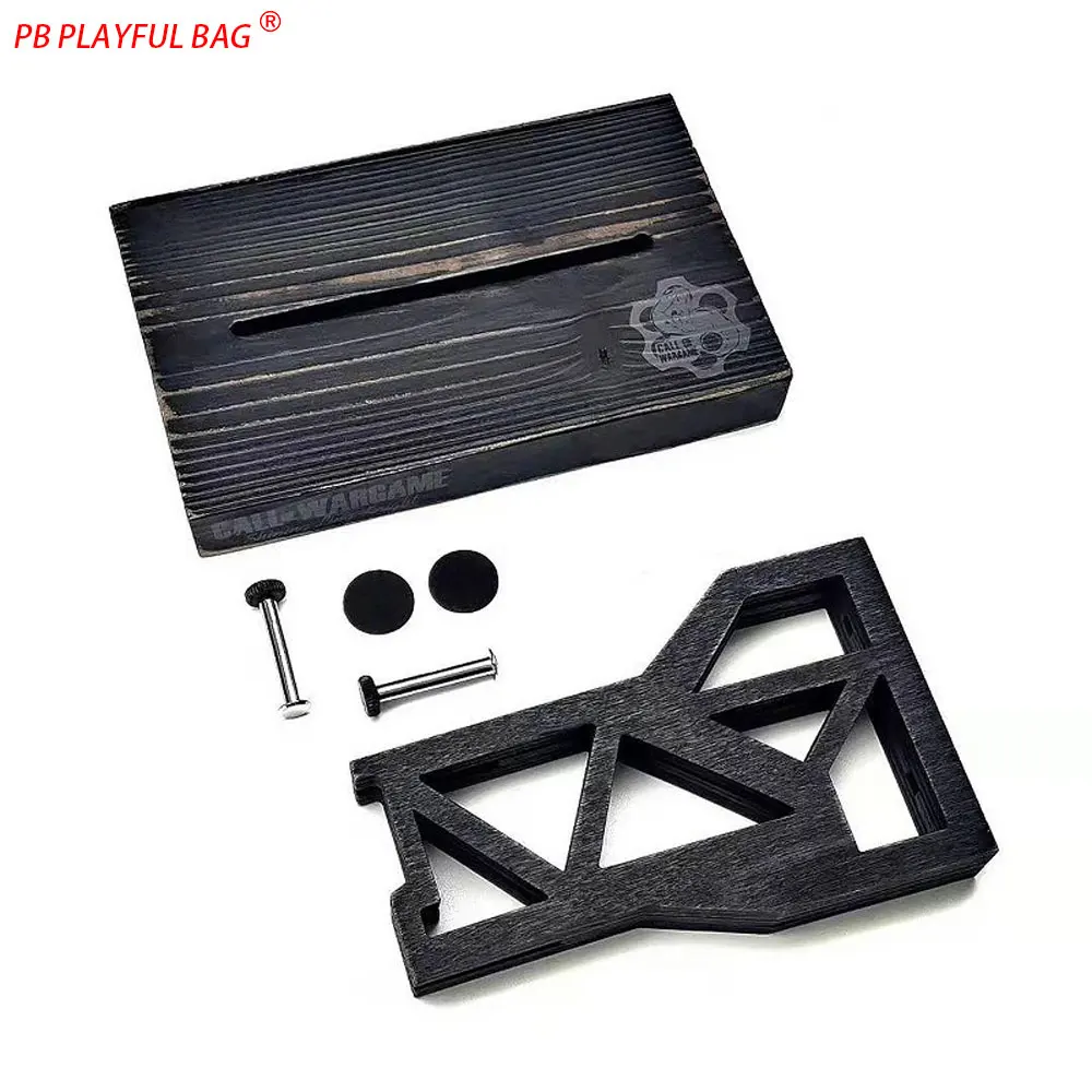 خشب متين لعبة بندقية عرض موقف نموذج بندقية قوس الادسنس رف شاشة جمع الخشب حامل AR15 Gen9 QF43