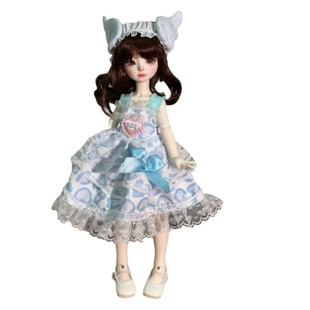 30cm 사이즈 BJD 의류 1/6 스케일 스커트 디자인 로리타 스커트 캐주얼웨어 소녀 스타일 변신 의상 소녀 생일 선물