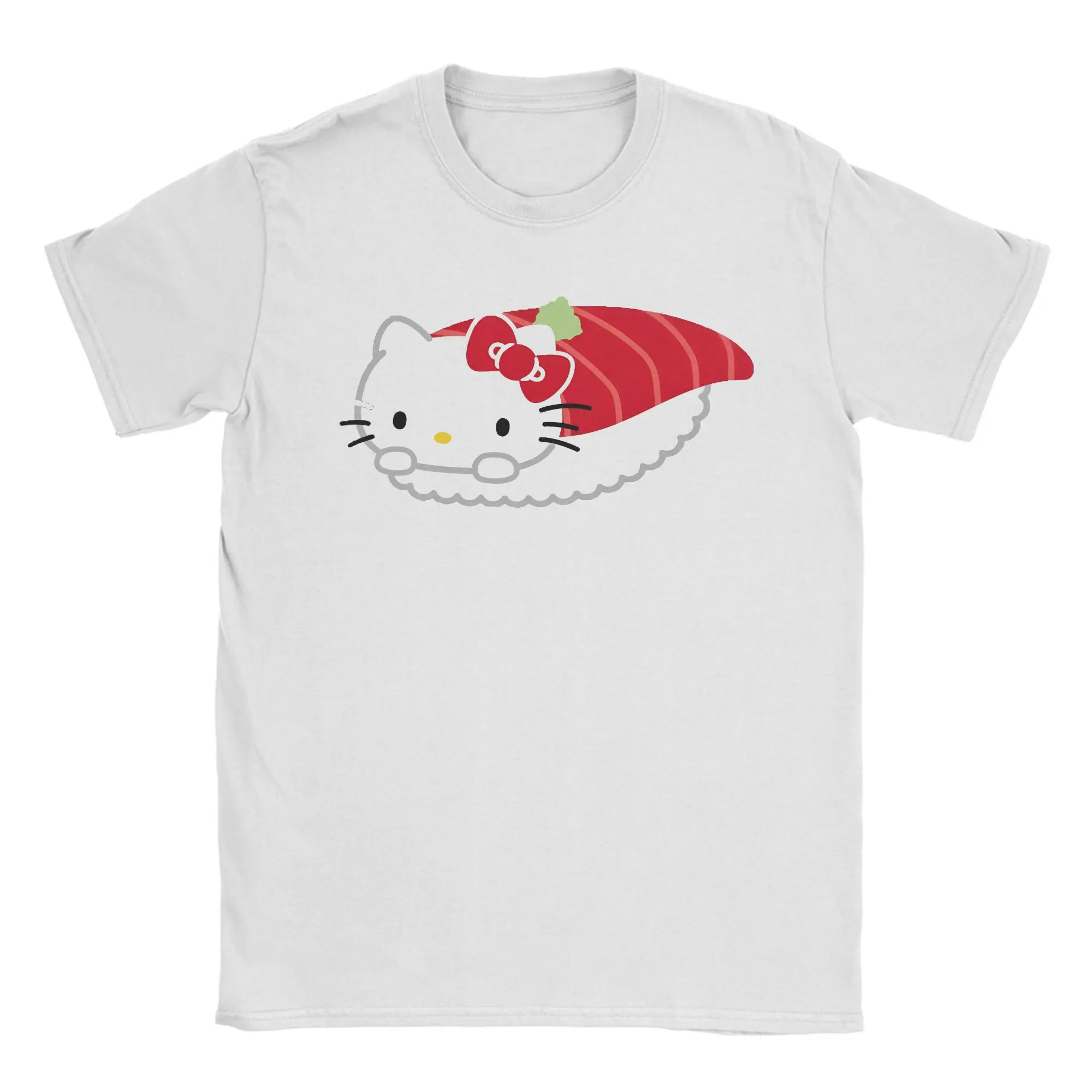 

Funny Hello Kitty Cartoon (1) T-Shirts Men Round Collar Cotton T Shirt Short Sleeve Tees New Arrival Clothes