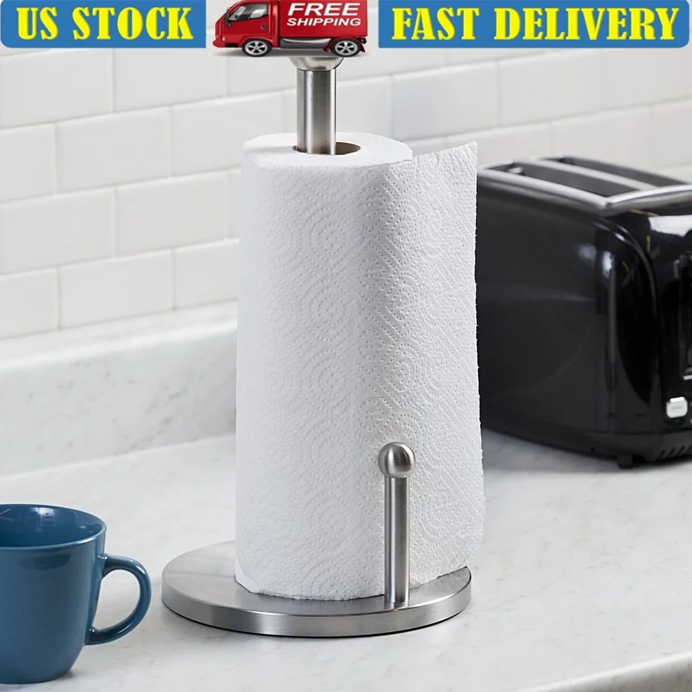 

Держатель для бумажных полотенец Honey Can Do, серебристый