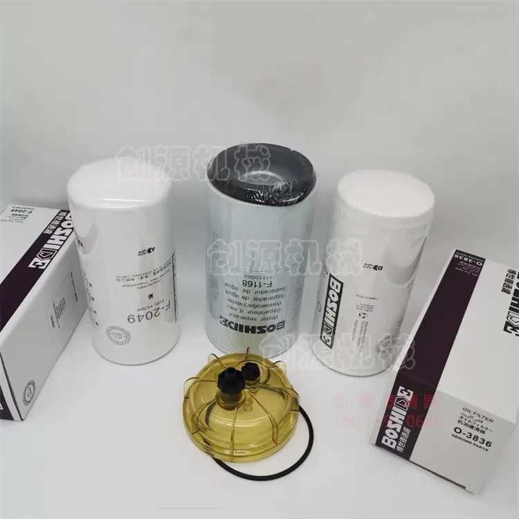

Excavator Parts EC210B Prime Fuel Air Filter Oil Filter EC240B Intake Oil Return Filter High Quality