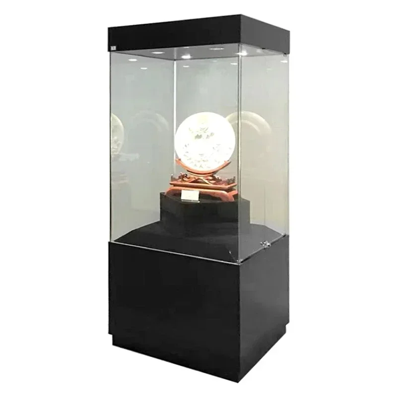 

Museum Showcase Jewelry Antique Jade Cultural Relics Porcelain Glass Showcase Sample Showcase Customization Hot sales