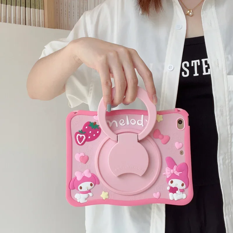 

For IPad 2025 11th Pro 11in Case Cartoon Melody Case for 10th Generation 10.9in Silicone Protective Case 9th 10.2in Tablet Cover