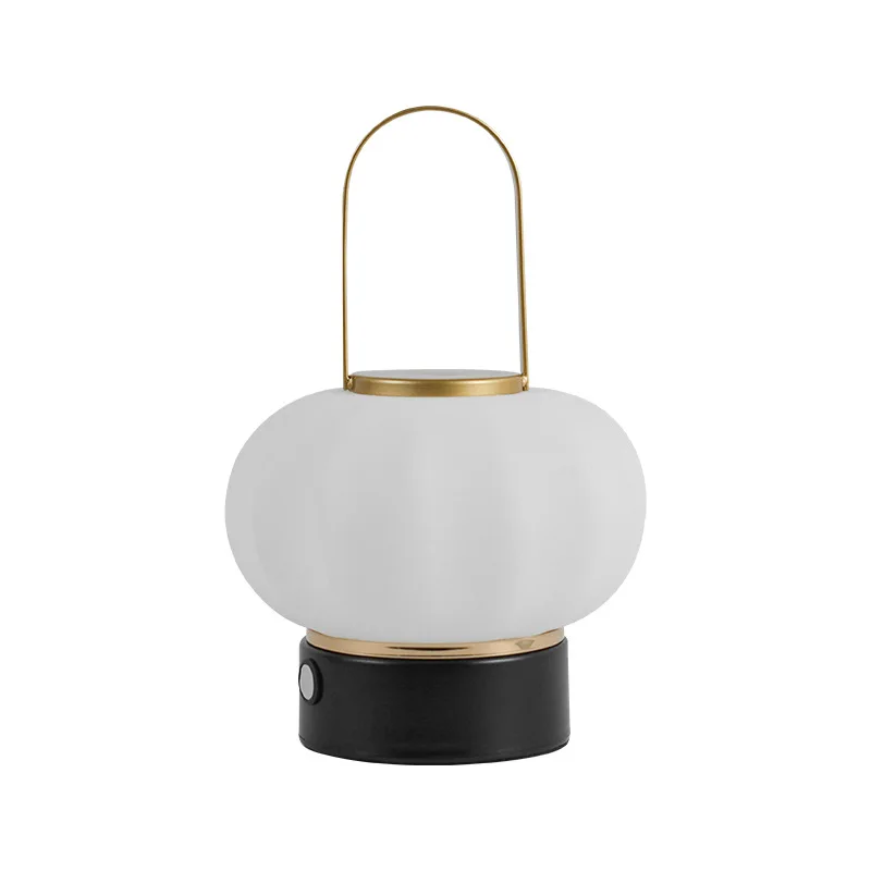Nordic Moderne LED wiederaufladbare Schreibtischlampe tragbare Laternen dekorative Atmosphäre Nachtlichter
