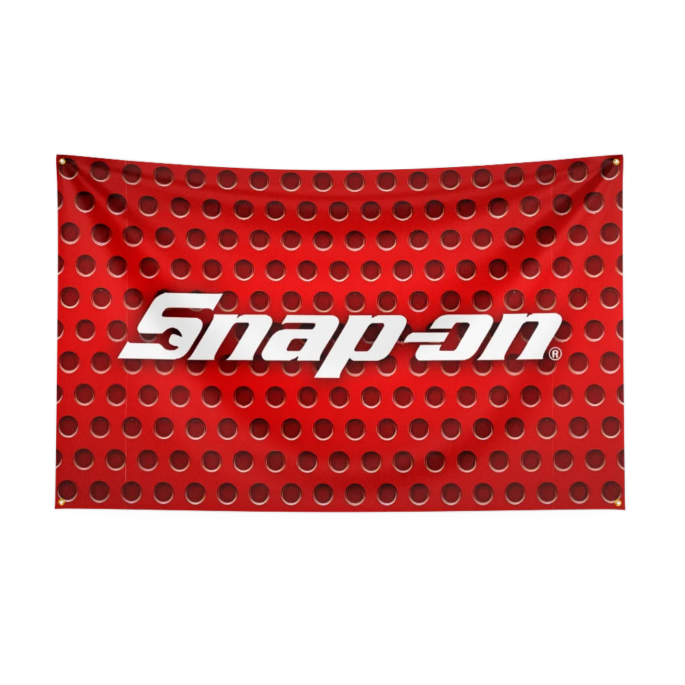Tools Flag for S-Sn-ap-on Fans high definition print lightweight Banner shop storefront yard Garage Wall Decor sign flag