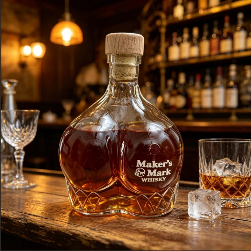 Neuartige Whiskykaraffe in Po- – Glass Decanter Whiskey Bewertung und Preis