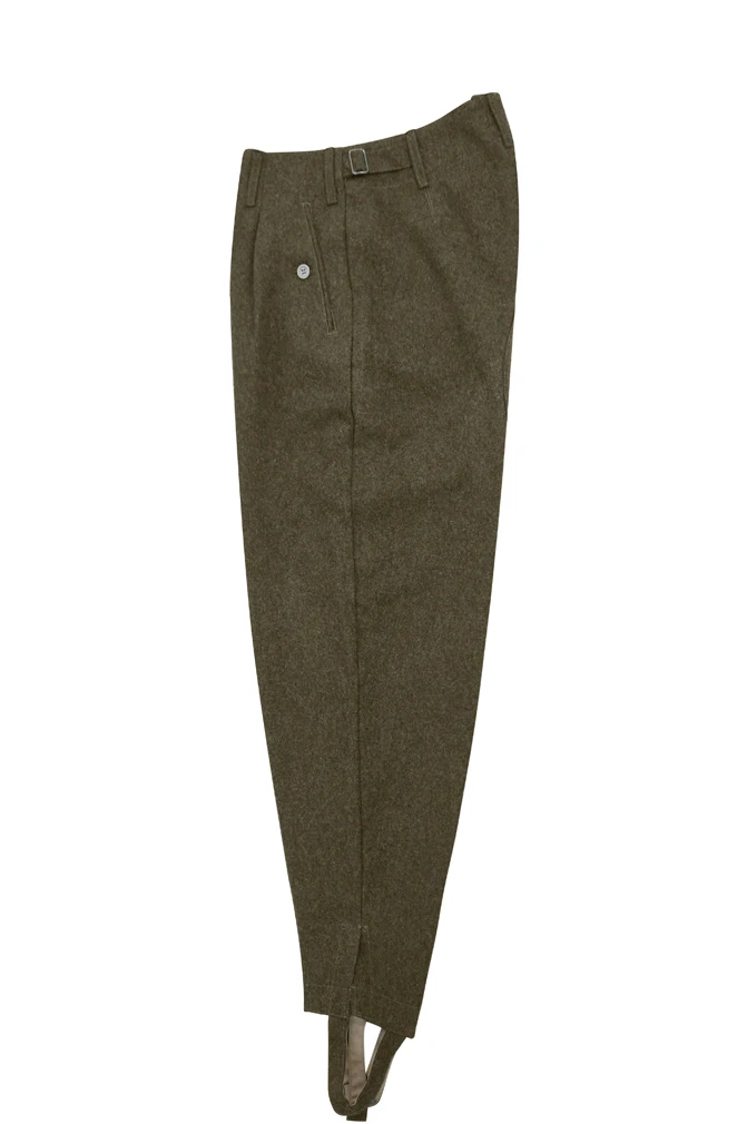 

GUWB-143 WWII German Heer / Elite M42 Brown Wool Trousers