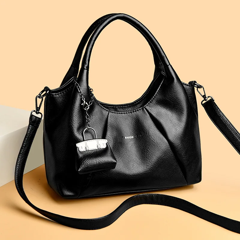 

2025 New Women's Vintage Underarm Tote Bag, Chic Adjustable Strap Crossbody Purse, Versatile Shoulder Bag for Work & Commute