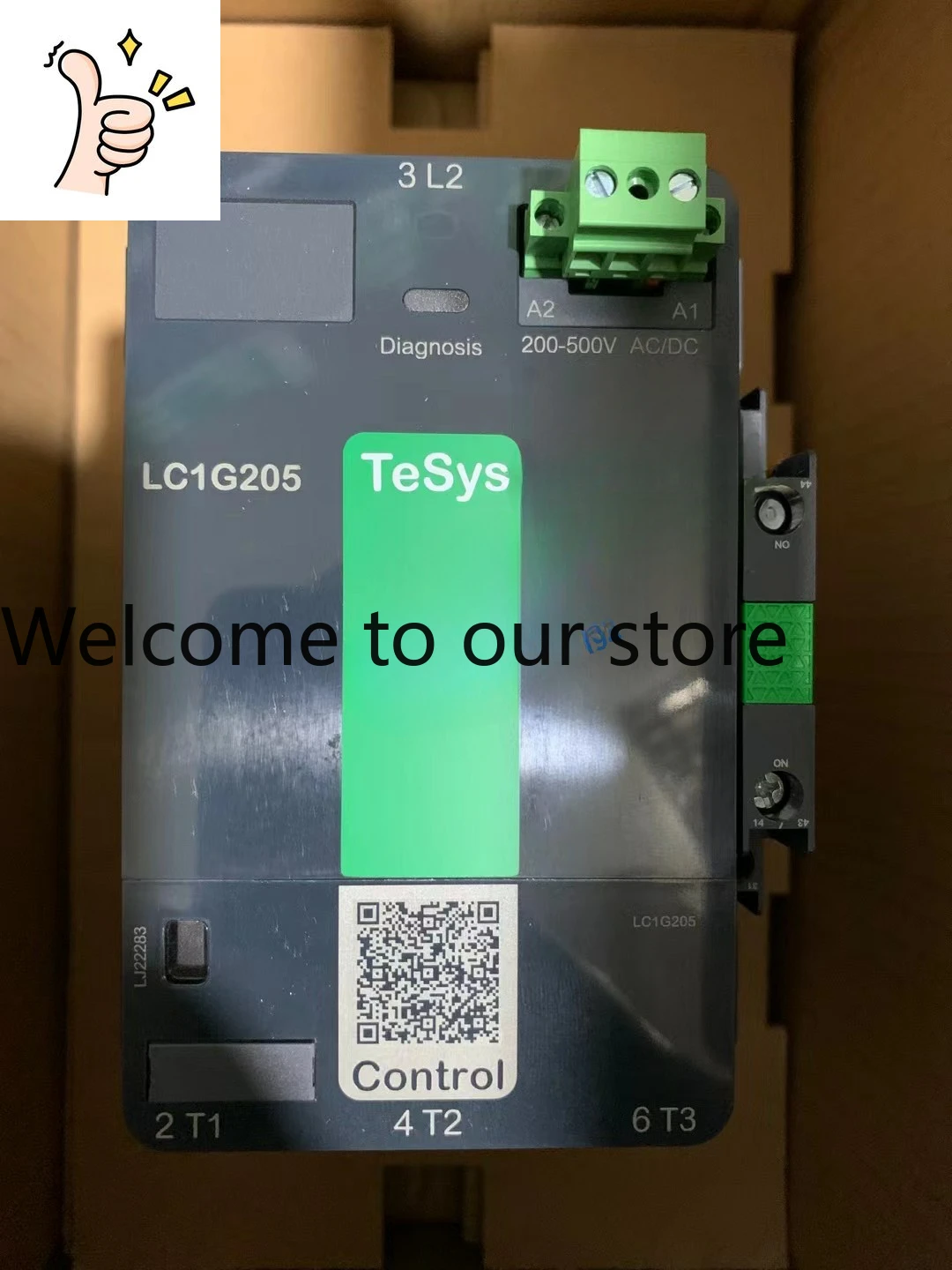 TeSys Giga 3 Pole LC1G205LSEC 205A 200-500VAC/DC
