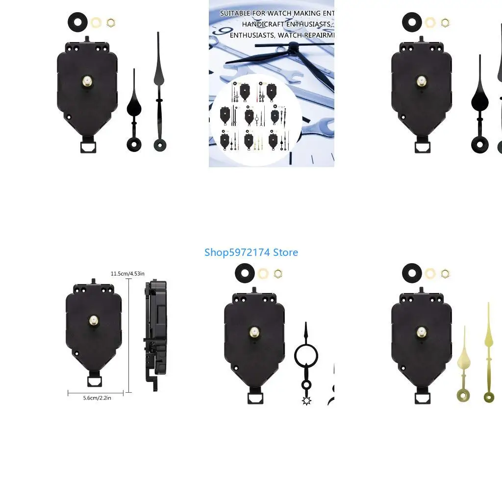 Y3NB Pendulum Clock Movement Kits Repair Parts with Hands Pointer Repairing Equipment