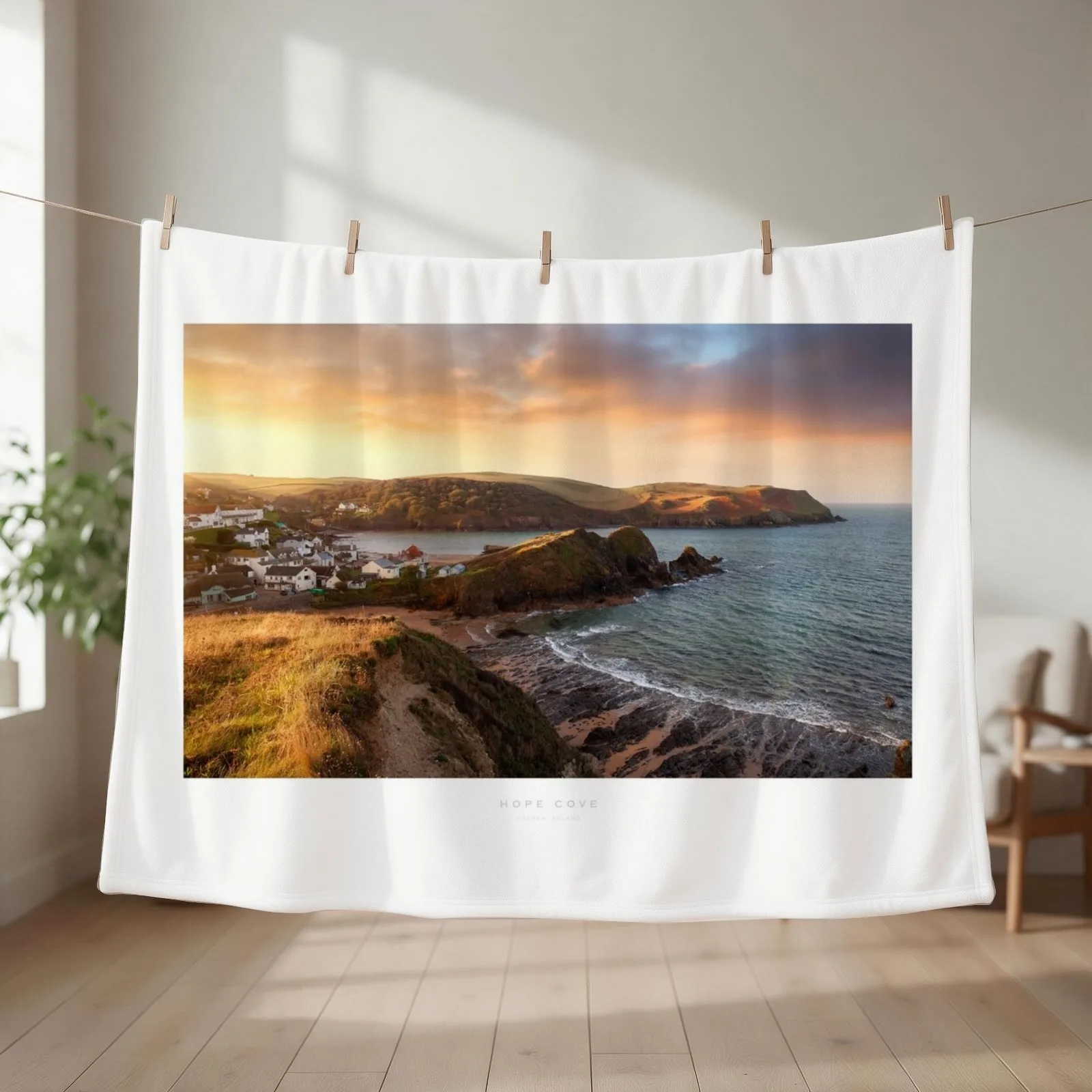 Hope Cove Throw Blanket Plush Single Stuffeds Warm Blankets