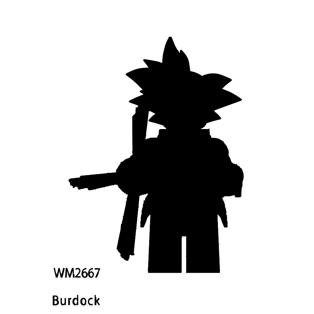 Cartoon  TV Anime Action Figures Super Saiyan Wukong, Beijita,Piccolo , Frisa, Bilus Action Building Blocks - view 3