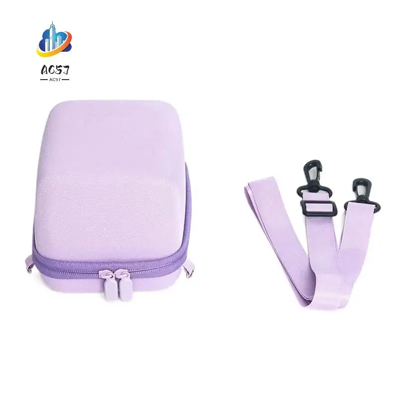AC57-sac de rangement pour appareil photo instantan, antichoc, Film EVA, tui de transport pour appareil photo, anti-rayures, dur pour Polaroid GO/One Step 2/NOW +