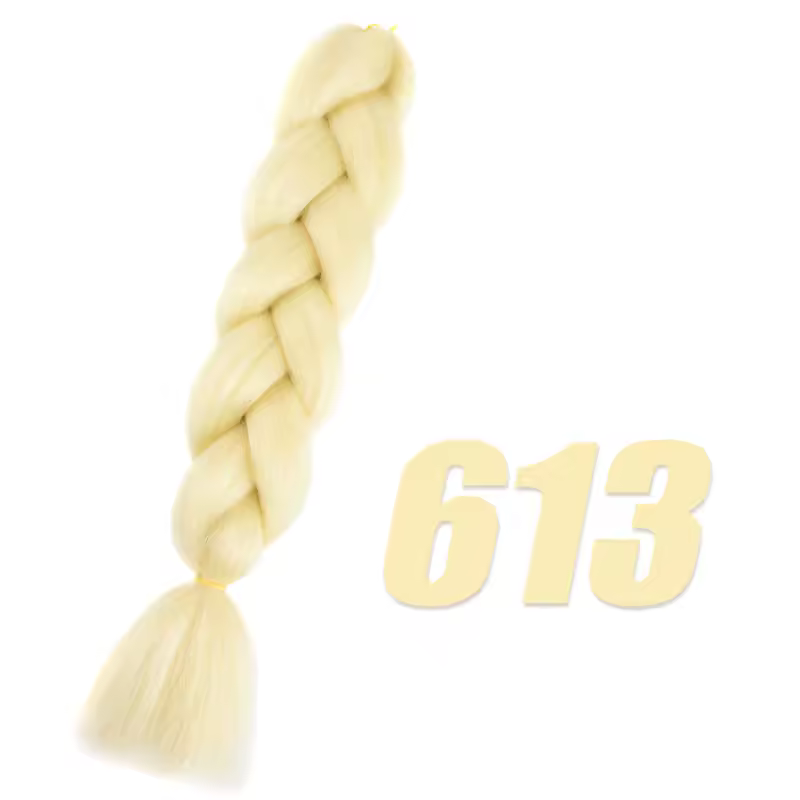 Synthetic Kanekalon Crochet Hair Braiding Hair Pre Stretched Curly Jumbo Braids Extensions Hair Accessories For Girls Braids - Image 10