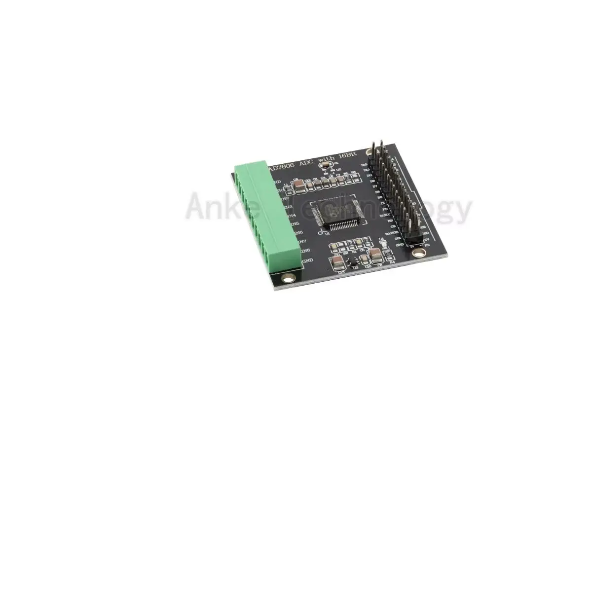 

AD7606 Multi-Channel AD Data Acquisition Module, 16-bit ADC, 8-Channel Synchronous, Voltage Sampling Frequency 200KHz