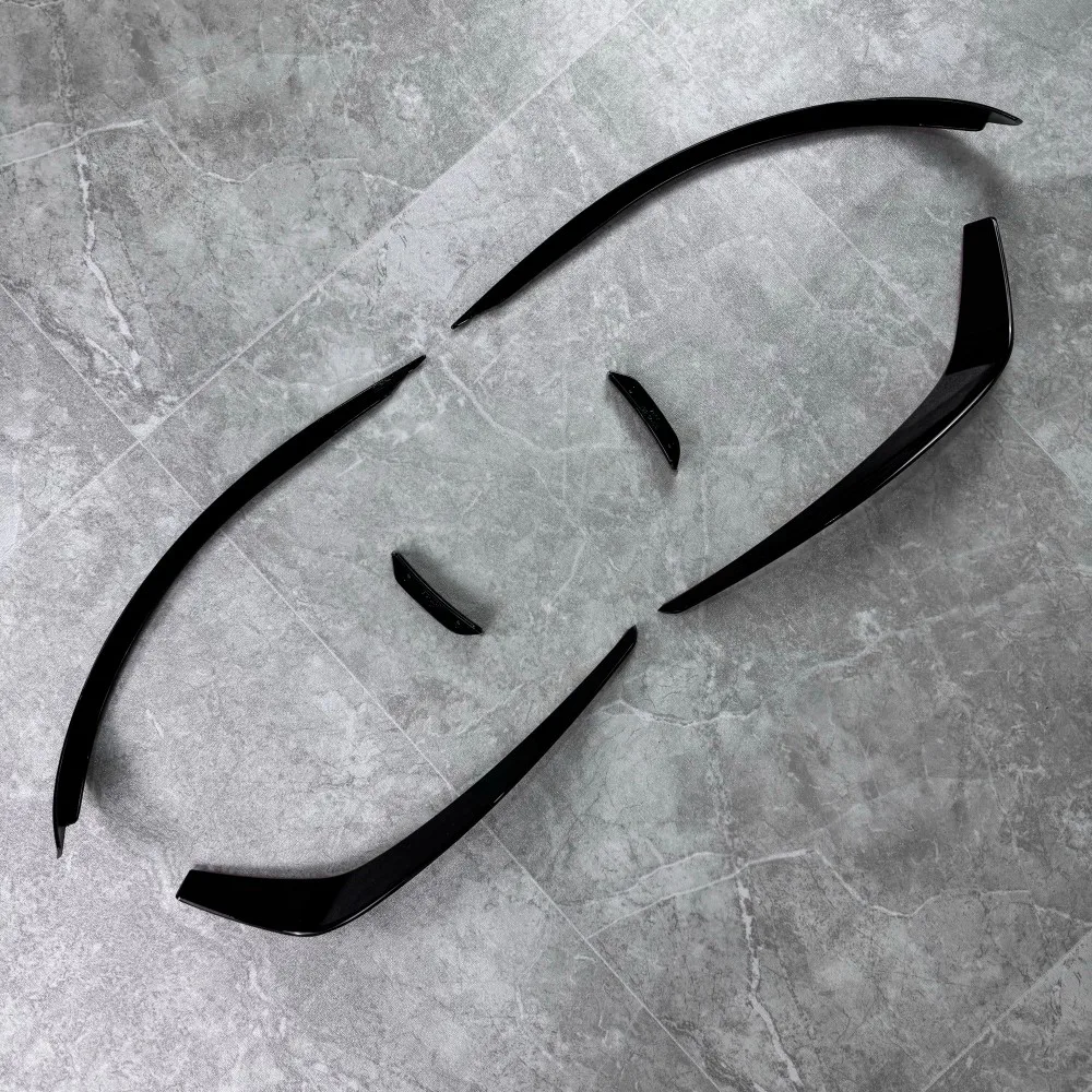 For Mercedes Benz CLA Class W117 C117 CLA45 200 220 250 AMG 2013-2015 Pre-facelift Front Bumper Cover Wind Knife Fog Lamp Trim